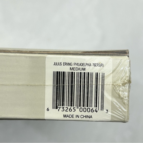 Vintage 90s Julius Erving Philadelphia 76ers NBA Locker Room StarHangers Jersey - Picture 5 of 11